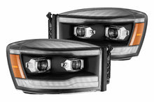 Load image into Gallery viewer, AlphaRex Pro-Series Halogen Heads: Dodge Ram (06-08) - Matte Black (Set)