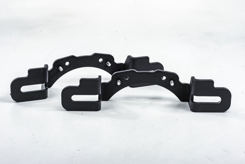 Adapter Brackets: Jeep Wrangler JK to JL Spec LED Fog Lights (Set)