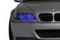 BMW 3-Series w/o OEM HID (99-05): Profile Prism Fitted Halos (Kit)