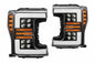 AlphaRex Nova-Series LED Heads:  Ford Super Duty (17-19) - Chrome (Set)