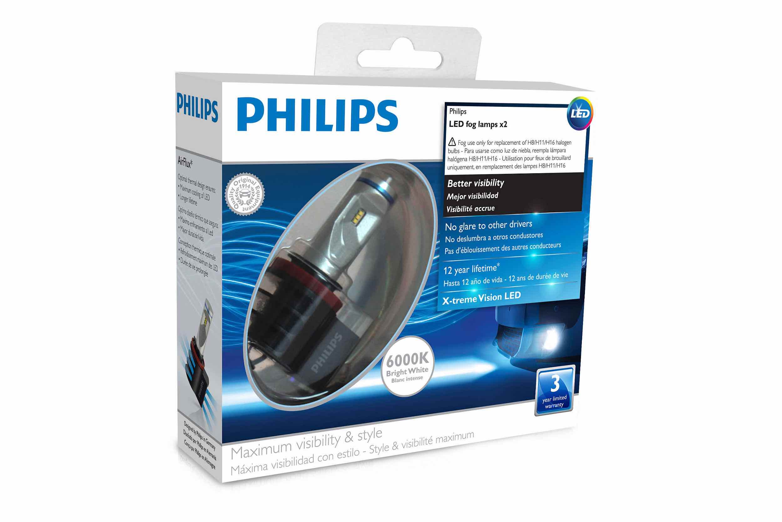 H11/H16/H8: X-Treme Ultinon LED Fog (Yellow) (Set)