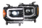 XB LED Heads: GMC Sierra (14-18) (Pair / ASM)