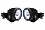 Vision X A-Pillar LED Lighting System: 2-4 Seat RZR (2x 4.5