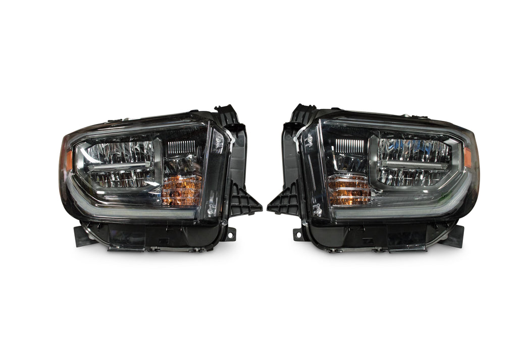 OEM LED Heads: Toyota Tundra (18+) (Gunmetal / Right)