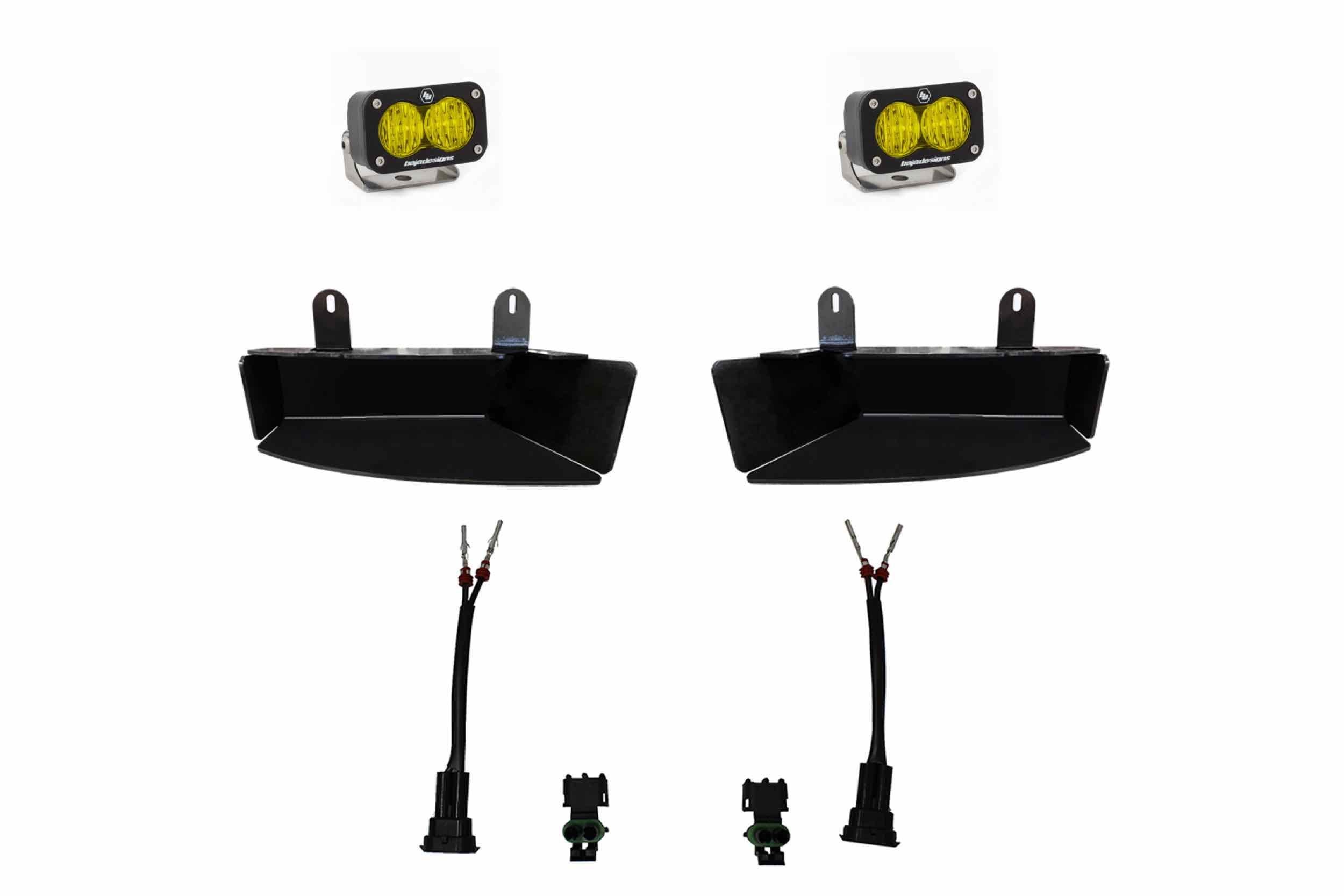 BD LED Fog Kit: Dodge Ram HD (19+) (S2 Sport / White)