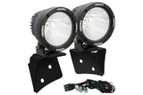 Vision X Optimus Round Cover (Red / Wide Flood Beam)