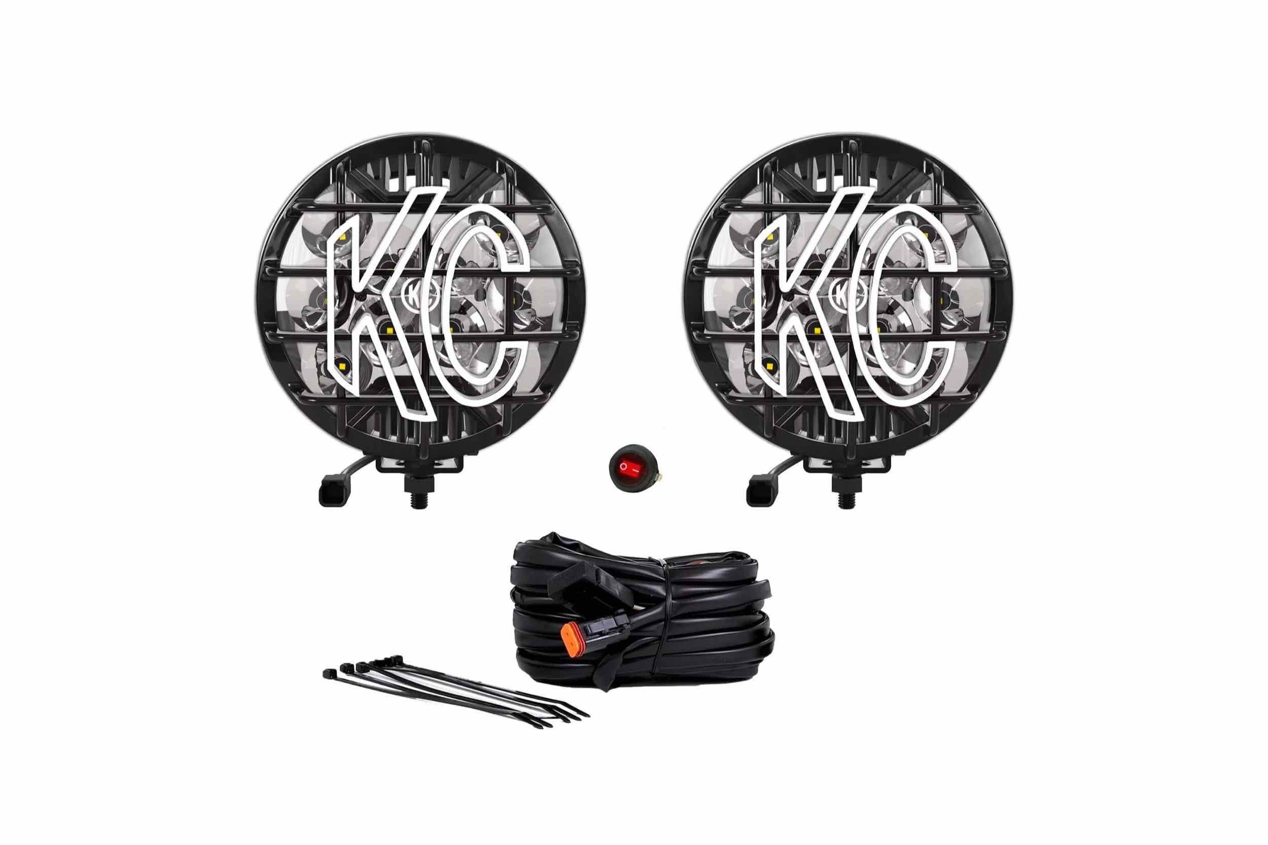 SlimLite 6" LED Pod: 100W / Fog Beam (Set)