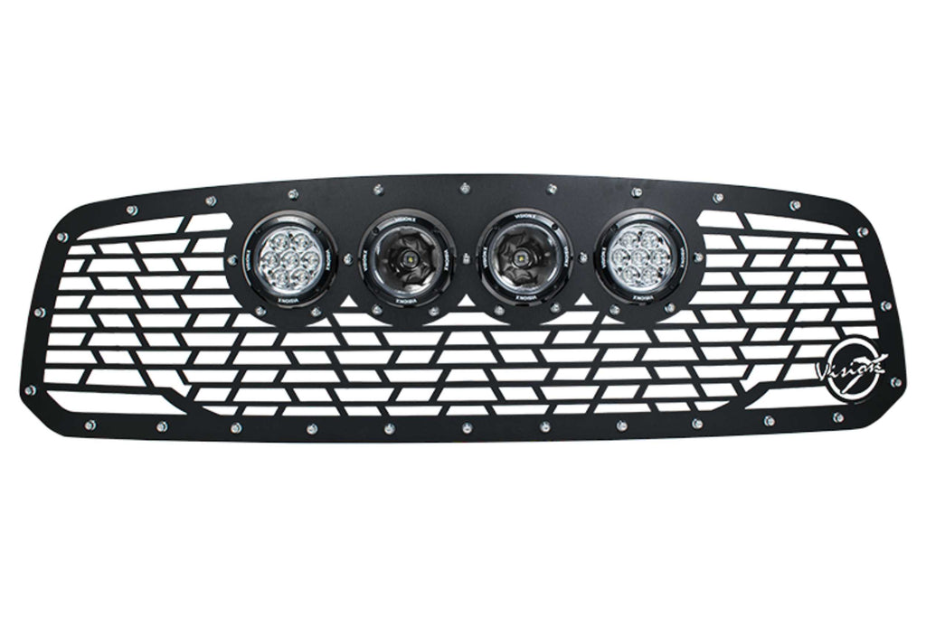 Vision X Grille LED System: Dodge Ram 1500 (13-18) (Cannon CG2)