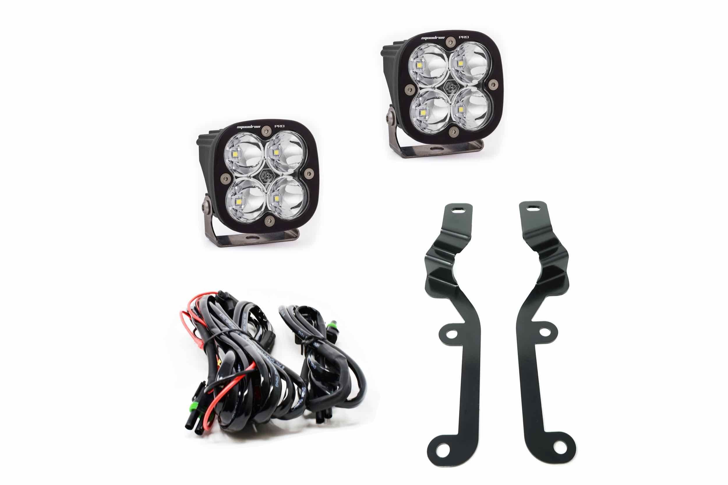BD A-Pillar LED System: Silverado 1500 (2019+) (Squadron Pro)