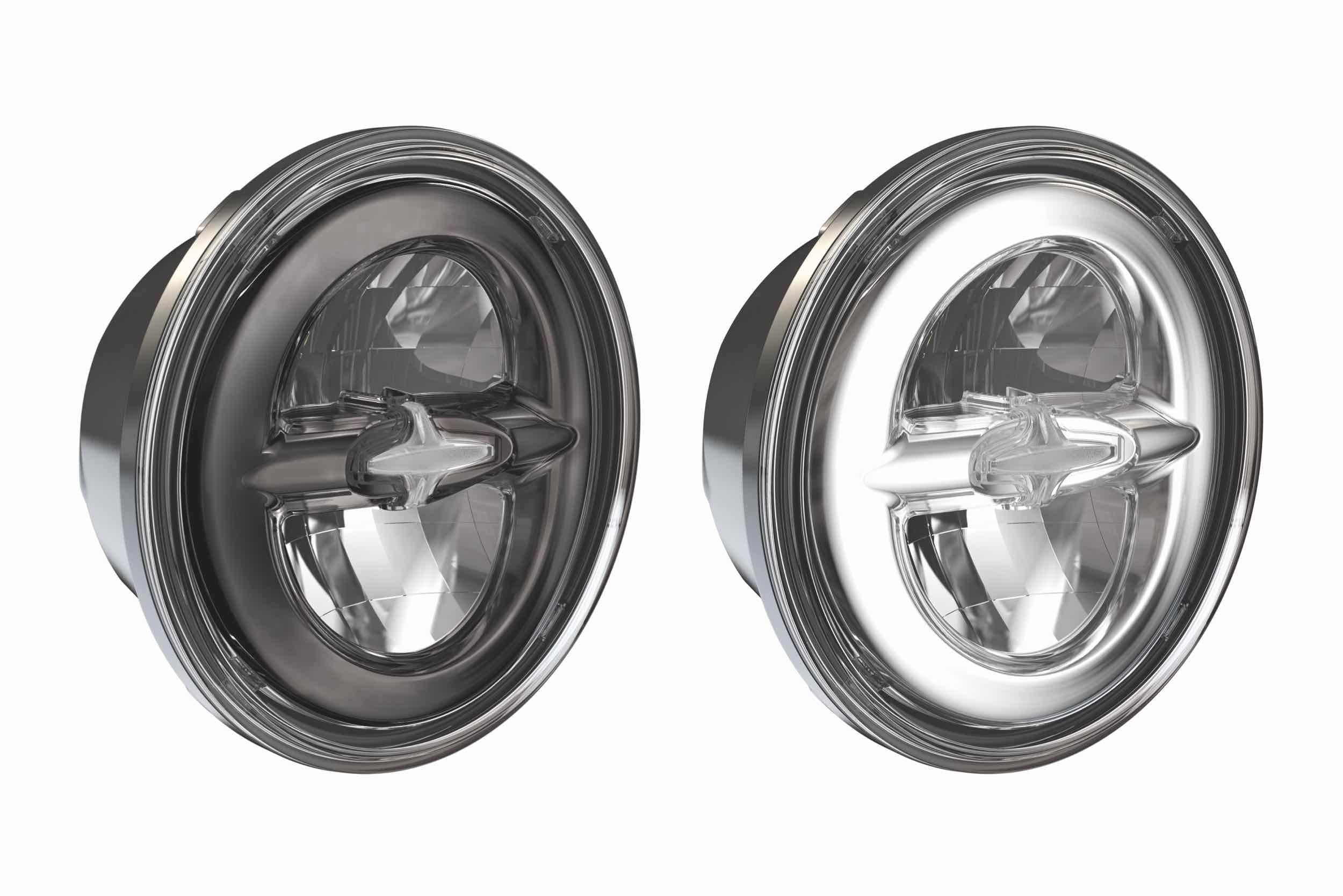 JW Speaker: 8620 - 12V LED Headlight (Chrome)