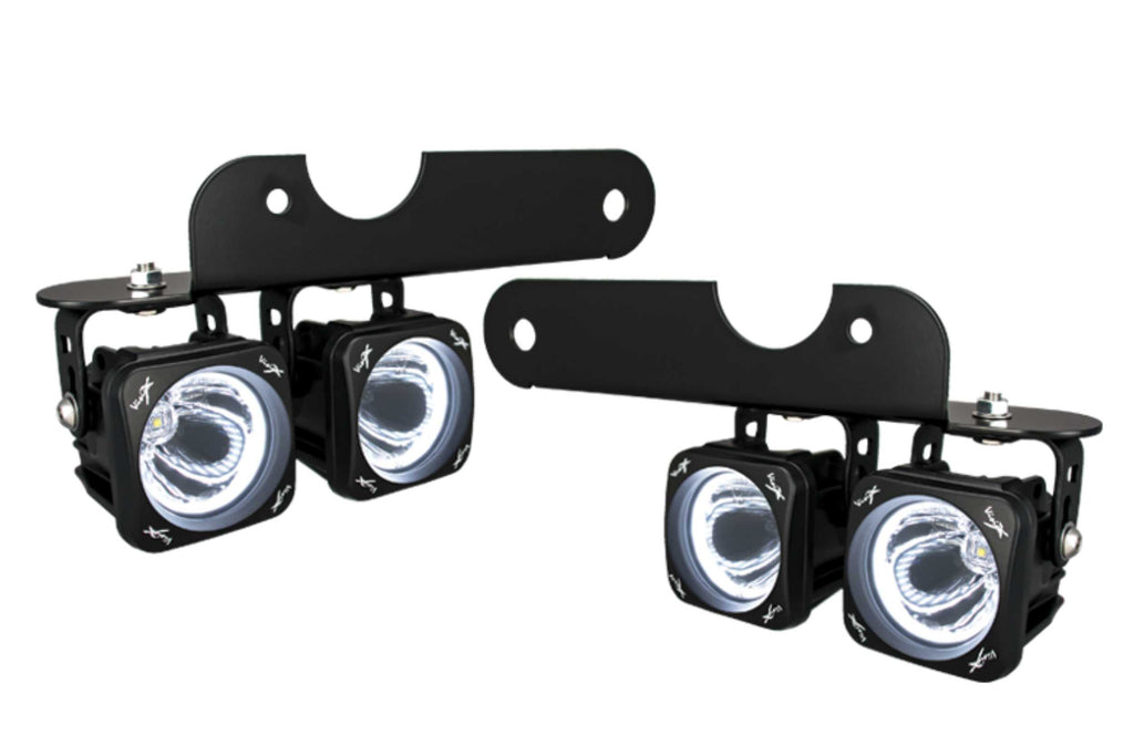 Vision X LED Fog Light System: Ford Raptor (17-20) (4x XIL-OPR110 Pods)
