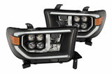 AlphaRex Nova-Series LED Heads:  Toyota Tundra (07-13)  - Gloss Black (Set)
