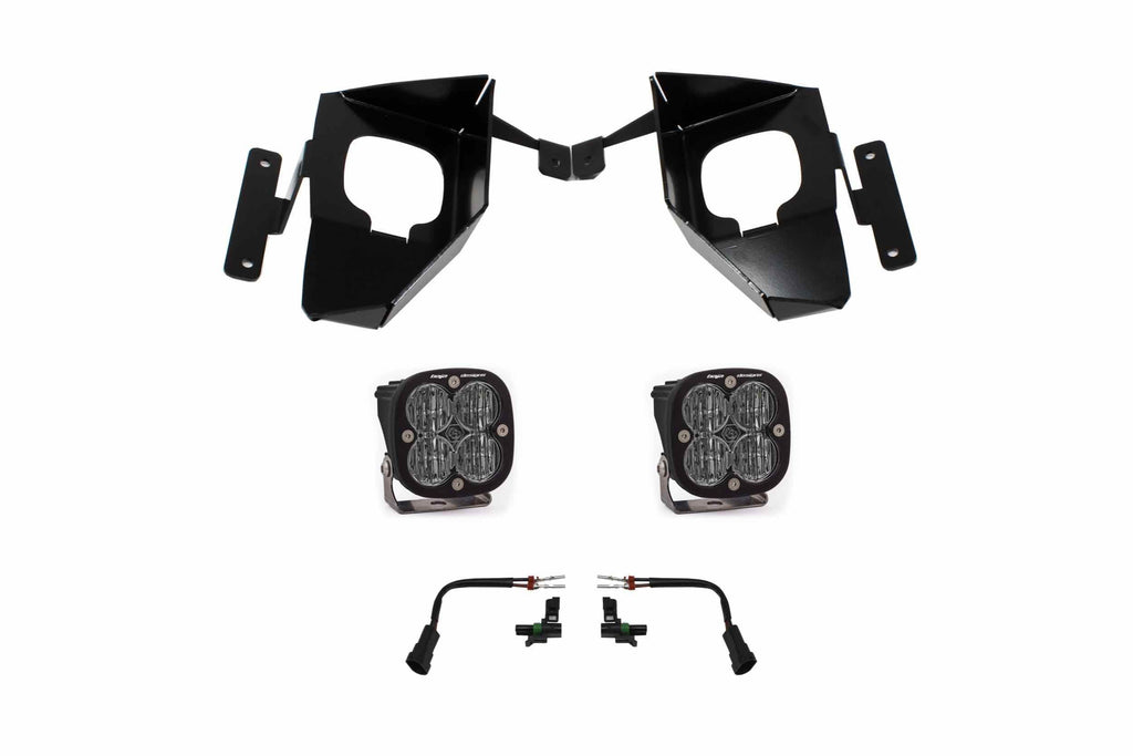 BD LED Fog Kit: Silverado 1500 (16-18) (Clear / Squadron Sport)