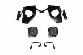 BD LED Fog Kit: Silverado 1500 (16-18) (Clear / Squadron Sport)