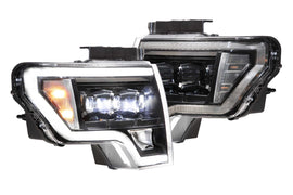 XB LED Heads: Ford F150 (09-14) (Set / Black)