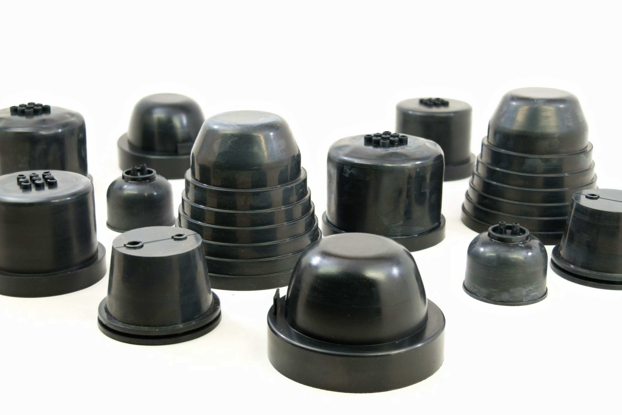 Housing Cap: Dome (80mm)(2x)