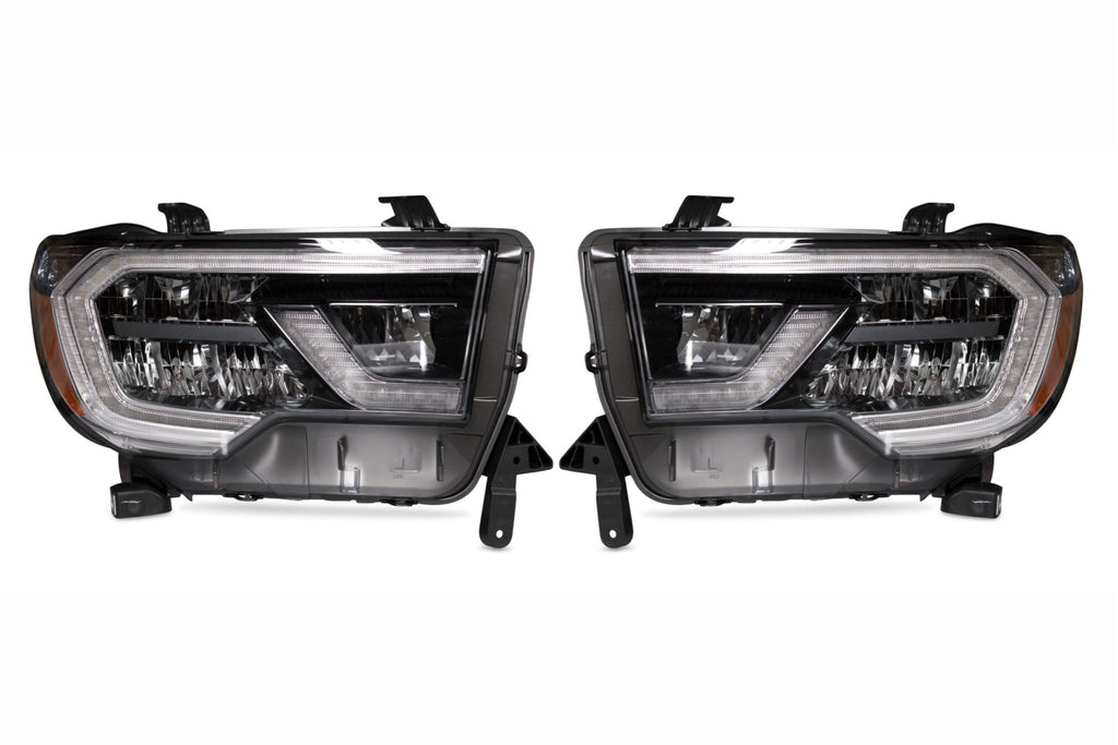 OEM LED Heads: Toyota Sequoia (18+) (Black / Left)