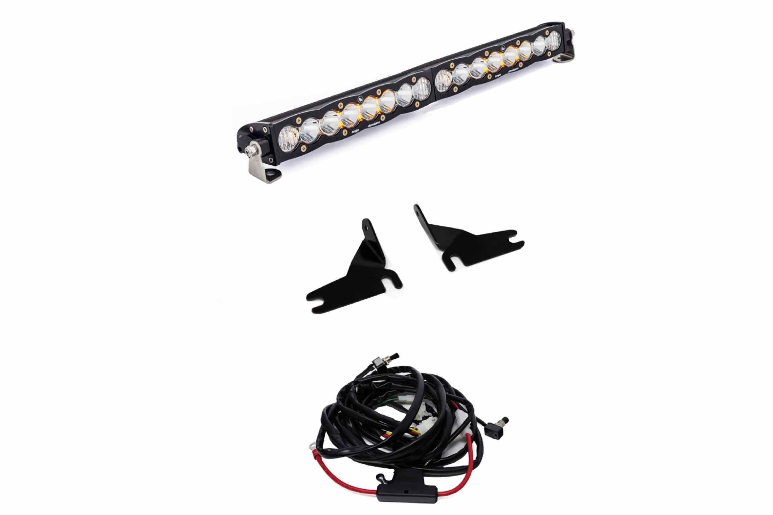 BD Grille-Mount LED System: Silverado 1500 (19+) (20in / S8 Bar)