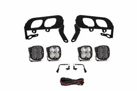BD LED Fog Kit: Silverado 1500 (14-15) (White W/C & Sport D/C / Squadron SAE)