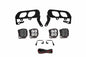 BD LED Fog Kit: Silverado 1500 (14-15) (White W/C & Sport D/C / Squadron SAE)
