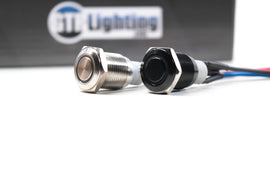 Switch: GTR Halo (Stainless/Momentary/Blue LED)