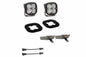 Baja Designs LED Fog Light System: Super Duty (11-16)  (Clear / Squadron Pro)