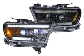 XB Hybrid LED Heads: Dodge Ram 1500 (19+) (Pair / ASM)