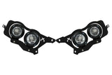 Vision X LED Headlights: Polaris RZR (14-16) (4x XIL-OPRH110 + Halo  / Brackets / Wiring)