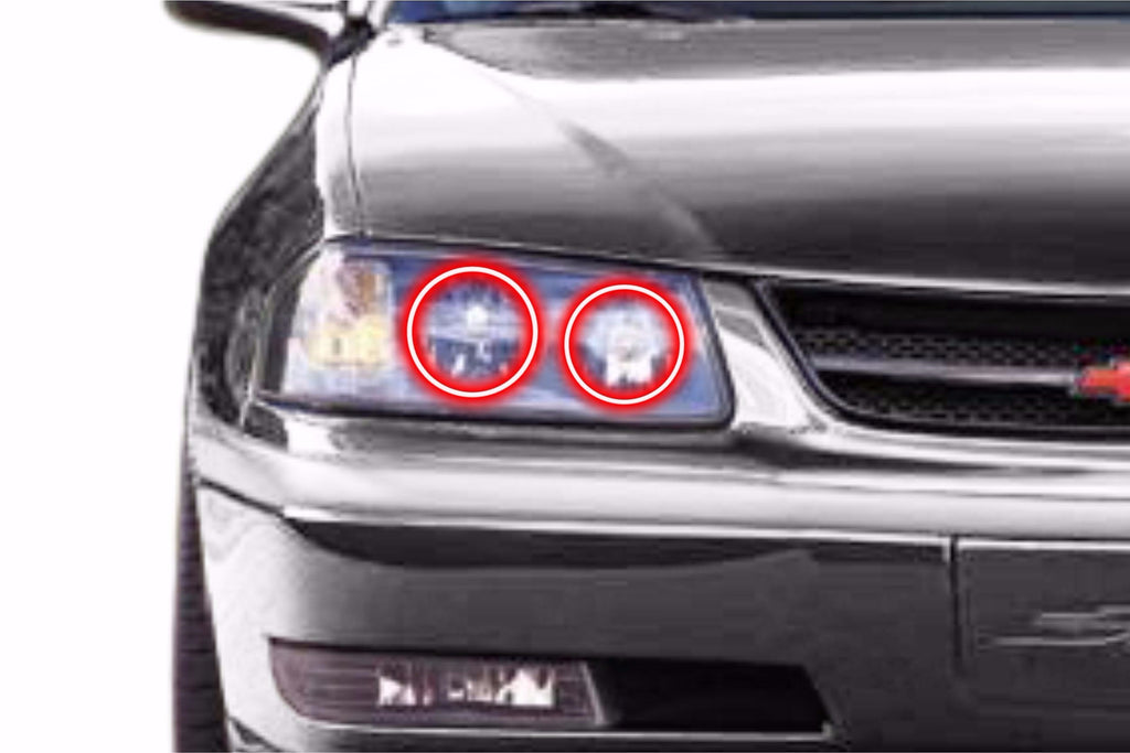 Chevrolet Impala (00-05): Profile Prism Fitted Halos (Kit)