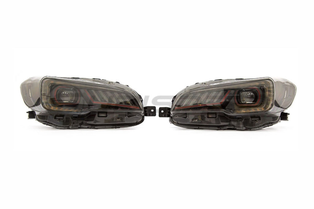 V2 LED Heads: Subaru WRX (15-17) (Set/Black)