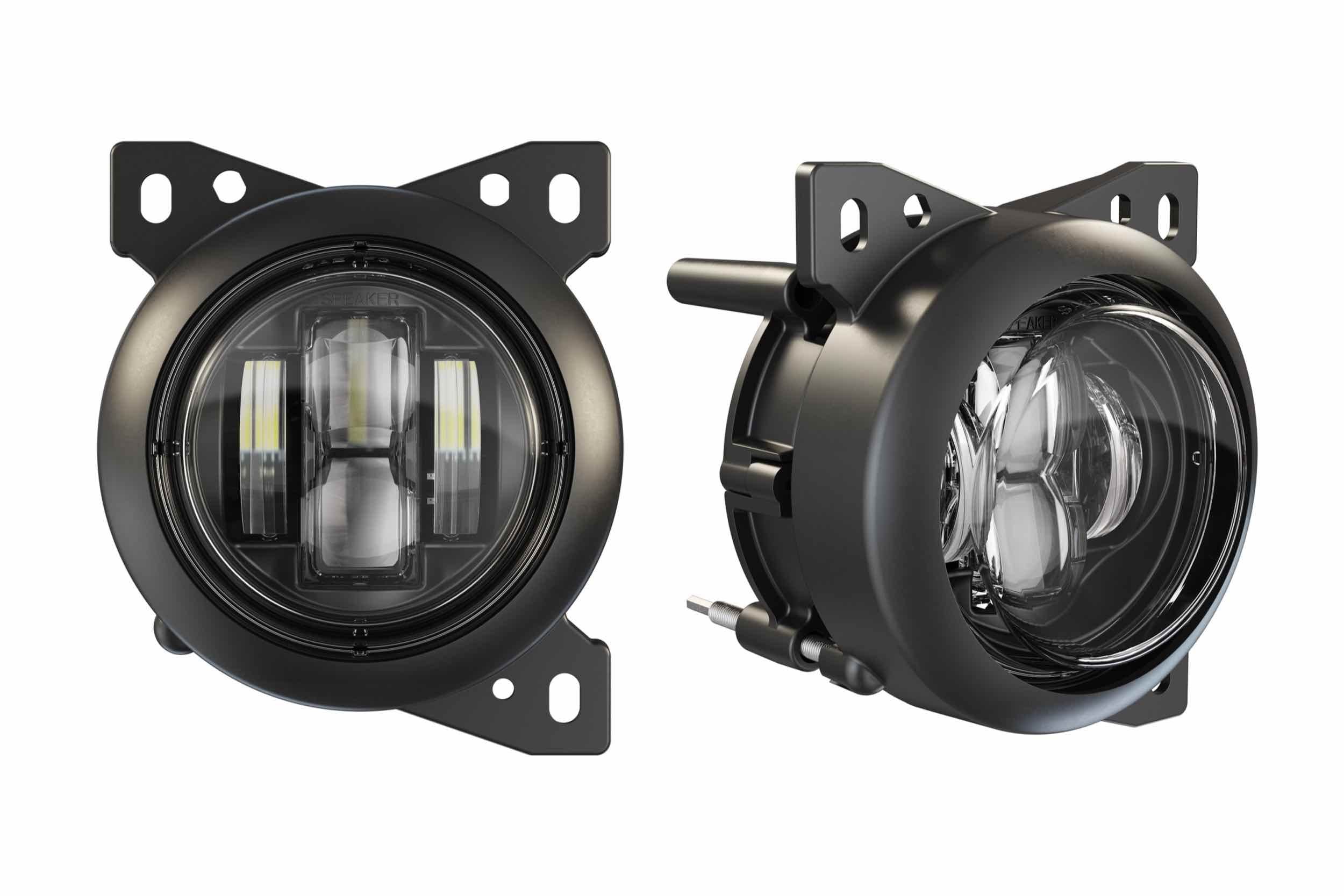 JW Speaker: Model 95 12-24V SAE/ECE RHT & LHT LED Fog Light - 2 Light Kit