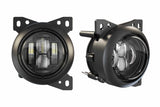 JW Speaker: Model 95 12-24V SAE/ECE RHT & LHT LED Fog Light - 2 Light Kit