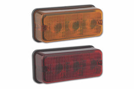 JW Speaker: 270ST-12V LED (Each / Amber / Front-Signal / 18in Wiring)