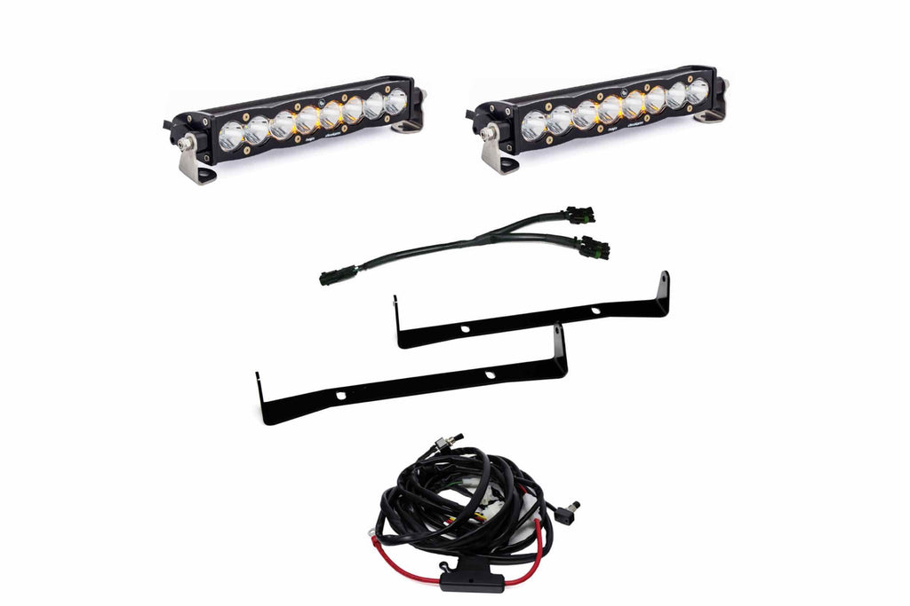 BD Grille-Mount LED System: Toyota 4Runner (14-20) (10in / 2x S8 Bars)