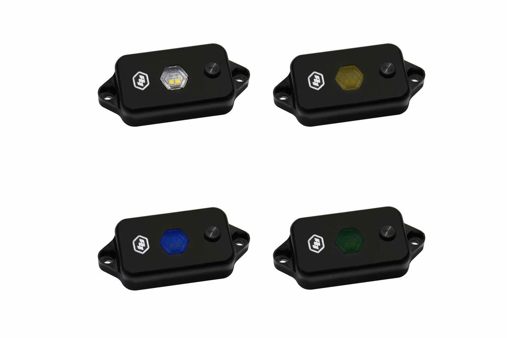 LED Dome Light: Baja Designs w/Switch (Green)