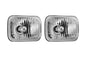 Vision X Halogen Heads: (Set / 5x7in Rectangle / Chrome)