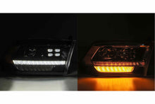 Load image into Gallery viewer, AlphaRex Luxx-Series LED Heads: Dodge Ram (09-18) (19+ HD Look) - Gloss Black (Set)