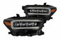 AlphaRex Nova-Series LED Heads:  Toyota Tacoma (16-20)  - Gloss Black (Set)