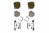 Baja Designs LED Fog Light System: Canyon/Colorado (15-20) (White / Squadron Pro)