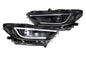 XB LED Heads: Ford Mustang (15-17) (Set / Black)