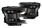 AlphaRex Nova-Series LED Heads: Ford F150 (18-19) - Gloss Black (Set)