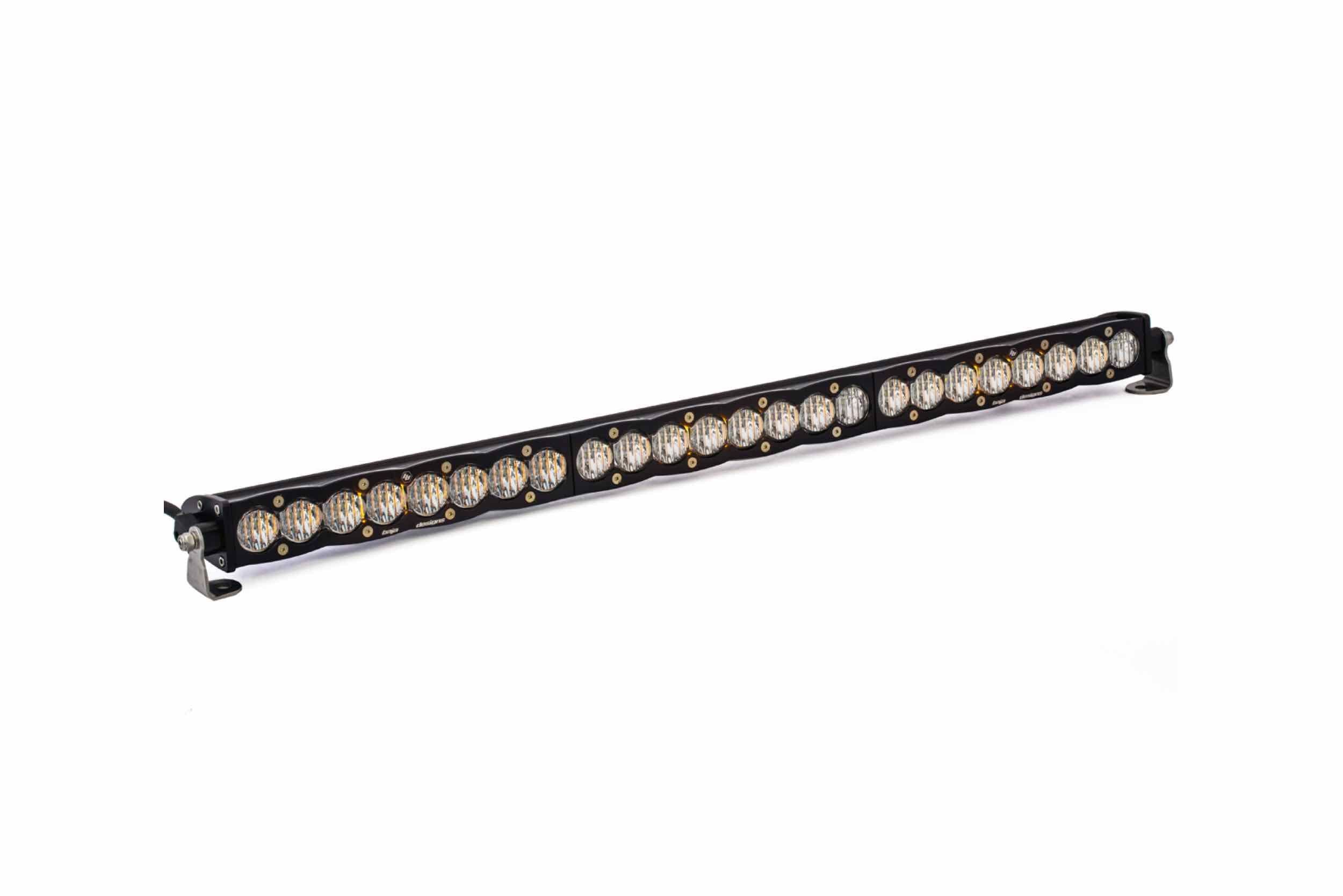 30" S8 Series LED Light Bar: (Amber / Wide Driving Beam)