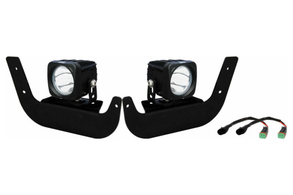 Vision X LED Fog Light System: Dodge Ram Horizontal  (09-18) (2x XIL-OPR110 2x XIL-OPR120 Pods)