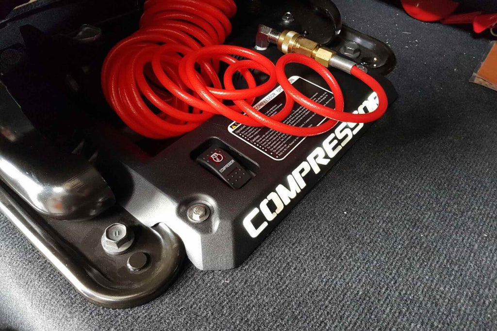 NSV Integration: On-Board Air-Compressor System (Toyota Tundra Crewmax) (14-20)