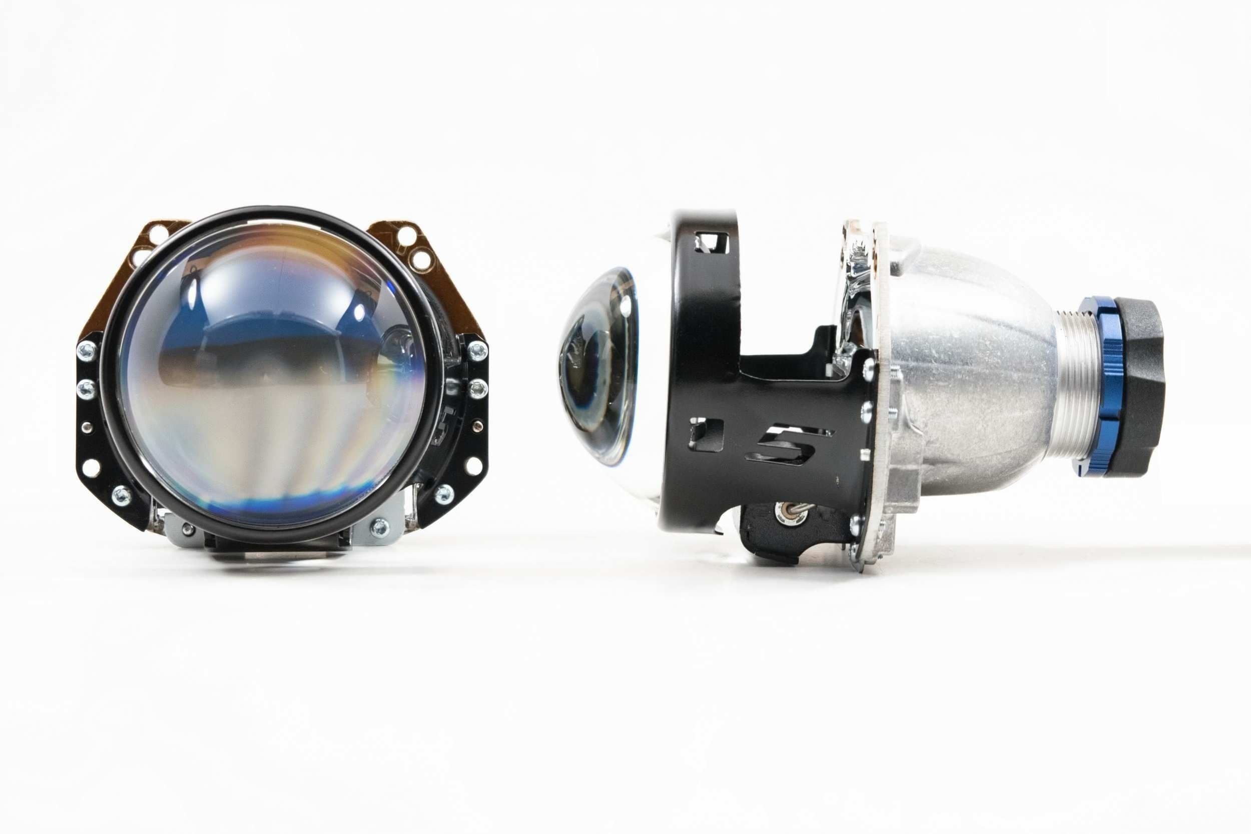 Bi-Xenon: Morimoto Mini D2S 5.0: (Round Lens/RHD)