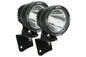 Vision X A-Pillar LED Lighting System: Jeep TJ (97-06) (2x 4.5in Optimus Square Pods / 15 Degree Beam)