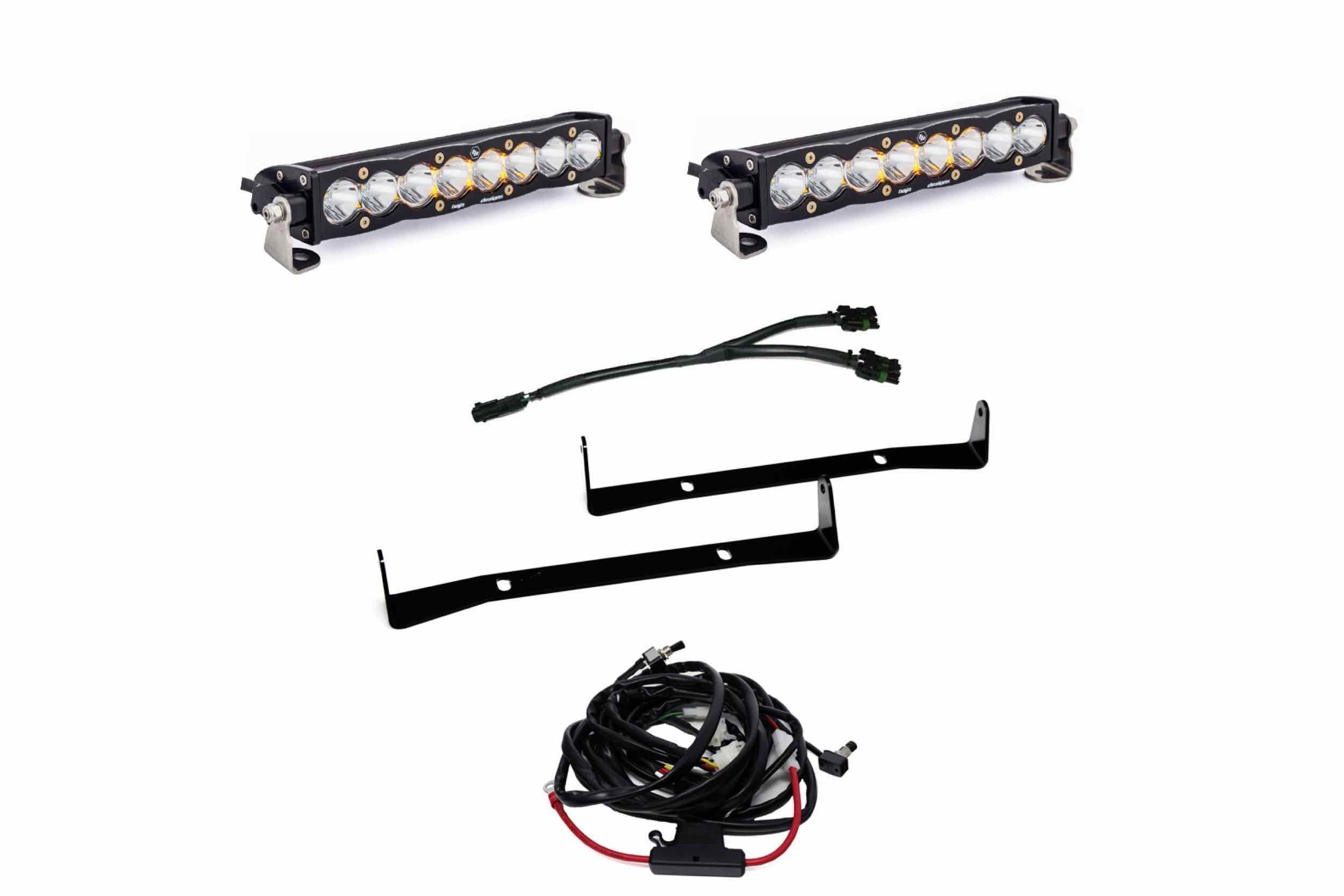 BD Grille-Mount LED System: Toyota 4Runner (14-20) (30in / 1x S8 Bar)