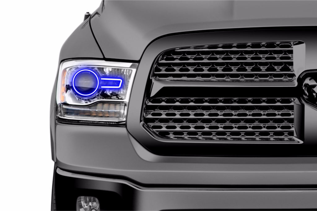 Dodge Ram U Shape (13-17): Profile Prism Fitted Halos (Kit)