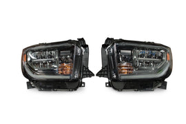 Toyota Tundra (18+): OEM LED Heads (Smoked; Set)