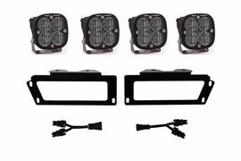 BD LED Fog Kit: Dodge Ram (Horizontal Fogs) (Amber / Squadron SAE)